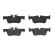 Brake Pad Set, disc brake P 06 094 Brembo, Thumbnail 3