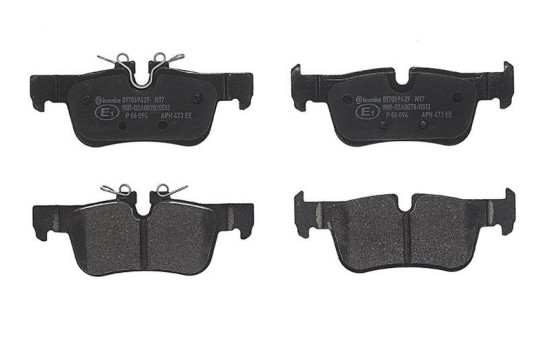 Brake Pad Set, disc brake P 06 094 Brembo, Image 3