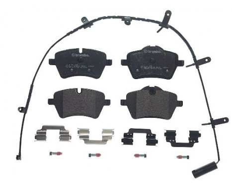 Brake Pad Set, disc brake P 06 104 Brembo