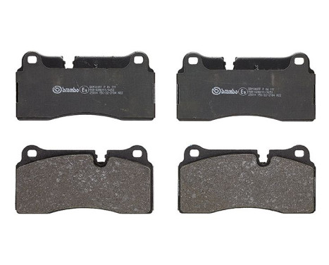 Brake pad set, disc brake P 06 111 Brembo