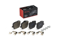 Brake pad set, disc brake P 06 116 Brembo