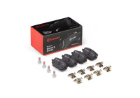 Brake pad set, disc brake P 06 122 Brembo