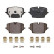 Brake pad set, disc brake P 06 126 Brembo, Thumbnail 3