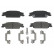 Brake Pad Set, disc brake P 09 007 Brembo