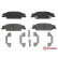 Brake Pad Set, disc brake P 09 007 Brembo, Thumbnail 3