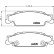 Brake Pad Set, disc brake P 09 007 Brembo, Thumbnail 3