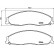 Brake Pad Set, disc brake P 09 011 Brembo