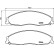 Brake Pad Set, disc brake P 09 011 Brembo