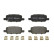 Brake pad set, disc brake P 09 027 Brembo, Thumbnail 3
