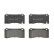 Brake pad set, disc brake P 09 028 Brembo