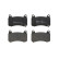 Brake pad set, disc brake P 09 029 Brembo, Thumbnail 2