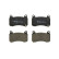 Brake pad set, disc brake P 09 029 Brembo, Thumbnail 4
