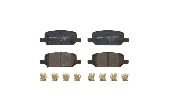 Brake pad set, disc brake P 09 037 Brembo, Image 3