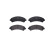 Brake Pad Set, disc brake P 10 016 Brembo, Thumbnail 3