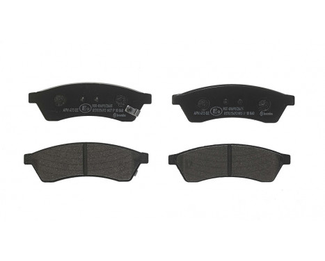 Brake Pad Set, disc brake P 10 060 Brembo