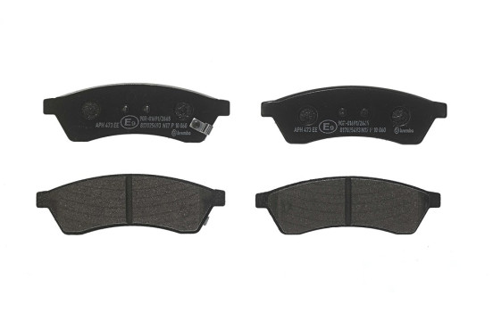 Brake Pad Set, disc brake P 10 060 Brembo