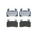 Brake pad set, disc brake P 10 064E Brembo, Thumbnail 3
