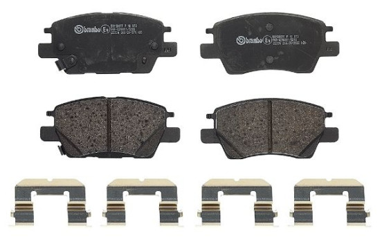 Brake pad set, disc brake P 10 073 ABS