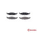 Brake Pad Set, disc brake P 11 009 Brembo, Thumbnail 3