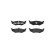 Brake Pad Set, disc brake P 11 010 Brembo, Thumbnail 3