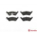 Brake Pad Set, disc brake P 11 014 Brembo, Thumbnail 2