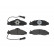 Brake Pad Set, disc brake P 15 003 Brembo