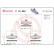 Brake Pad Set, disc brake P 15 004 Brembo, Thumbnail 3