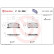 Brake Pad Set, disc brake P 16 008 Brembo, Thumbnail 3