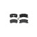 Brake Pad Set, disc brake P 16 008 Brembo, Thumbnail 3