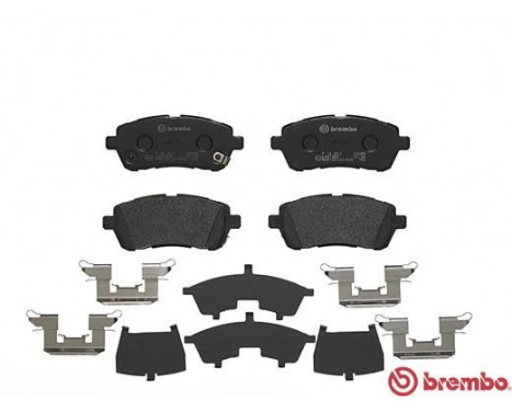 Brake Pad Set, disc brake P 16 013 Brembo, Image 2