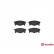 Brake Pad Set, disc brake P 16 014 Brembo, Thumbnail 3