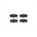 Brake Pad Set, disc brake P 16 014 Brembo, Thumbnail 3