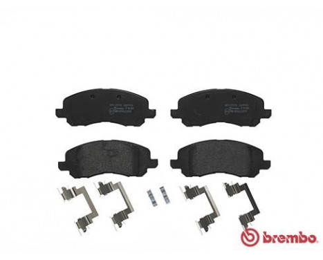 Brake Pad Set, disc brake P 18 001 Brembo, Image 2