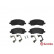 Brake Pad Set, disc brake P 18 001 Brembo, Thumbnail 2