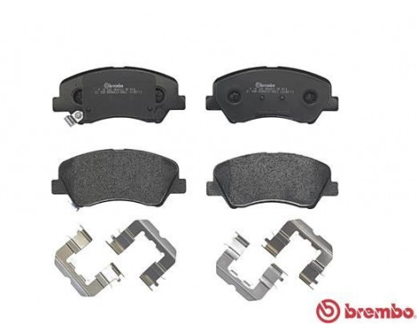 Brake Pad Set, disc brake P 18 025 Brembo, Image 3