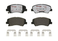 Brake pad set, disc brake P 18 025X Brembo