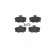 Brake Pad Set, disc brake P 23 017 Brembo, Thumbnail 3