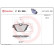 Brake Pad Set, disc brake P 23 026 Brembo, Thumbnail 3