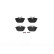 Brake Pad Set, disc brake P 23 026 Brembo, Thumbnail 3