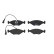 Brake Pad Set, disc brake P 23 056 Brembo, Thumbnail 3