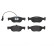 Brake Pad Set, disc brake P 23 057 Brembo, Thumbnail 3