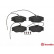 Brake Pad Set, disc brake P 23 061 Brembo, Thumbnail 2