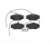 Brake Pad Set, disc brake P 23 061 Brembo, Thumbnail 3