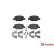 Brake Pad Set, disc brake P 23 064 Brembo, Thumbnail 3