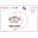 Brake Pad Set, disc brake P 23 067 Brembo, Thumbnail 3