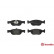 Brake Pad Set, disc brake P 23 073 Brembo, Thumbnail 2