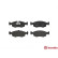 Brake Pad Set, disc brake P 23 079 Brembo, Thumbnail 2