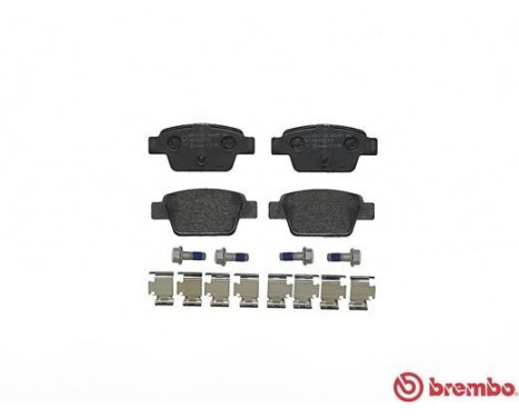 Brake Pad Set, disc brake P 23 080 Brembo, Image 2