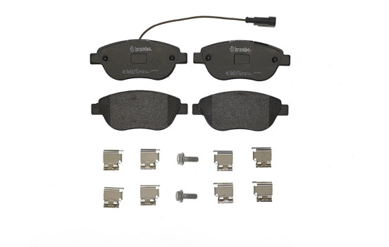 Brake Pad Set, disc brake P 23 087 Brembo