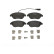 Brake Pad Set, disc brake P 23 087 Brembo, Thumbnail 3
